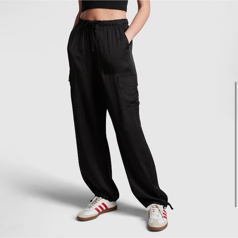 Brand New with tags satin Victorias Secret parachute pants